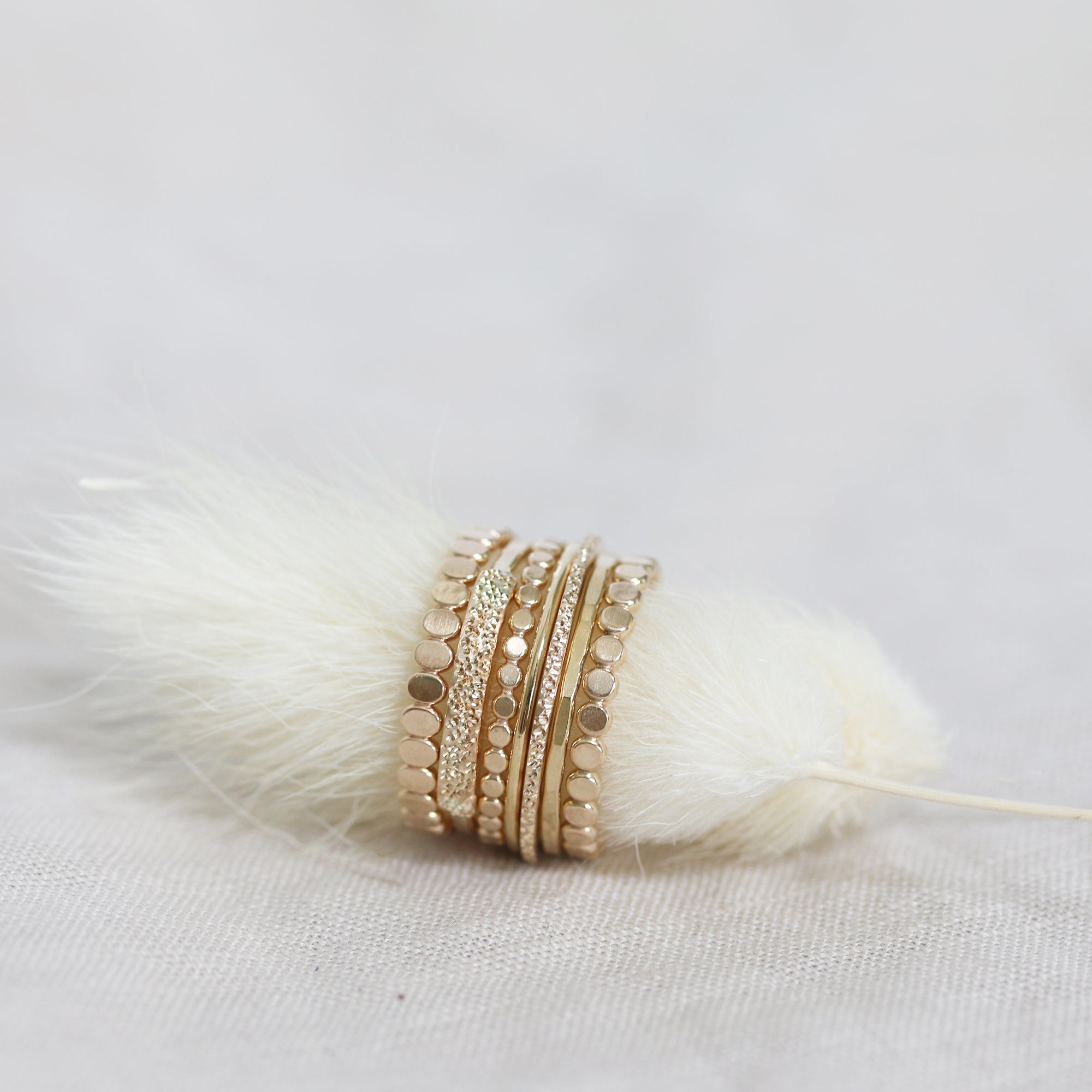 What's Special About Our New, Gold-Filled Stacking Rings?